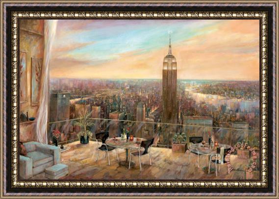 Ruane Manning A New York View Framed Painting