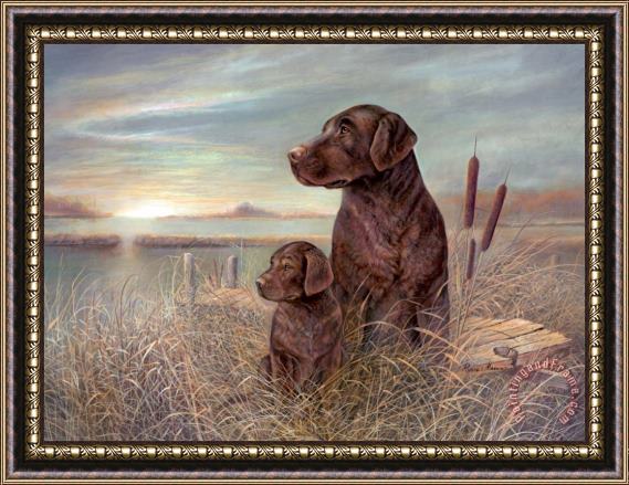 Ruane Manning Inherited Loyalty Framed Painting