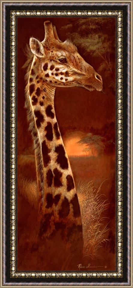 Ruane Manning Young And Curious Framed Painting