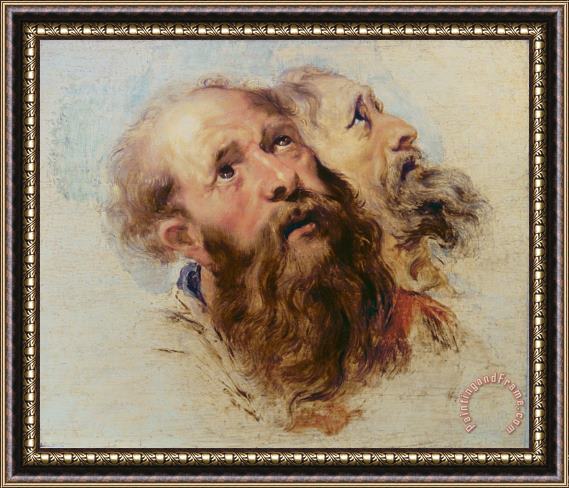 Rubens Two Apostles Framed Painting