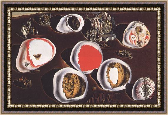 Salvador Dali Accommodations of Desire Framed Print