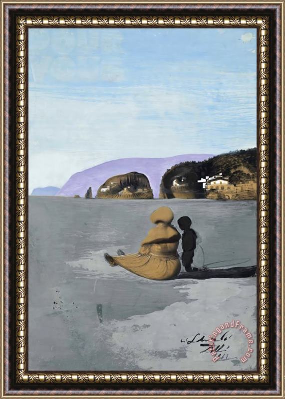 Salvador Dali Adolescence, 1941 Framed Print