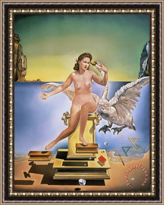 Salvador Dali Atomic Leda, 1949 Framed Painting