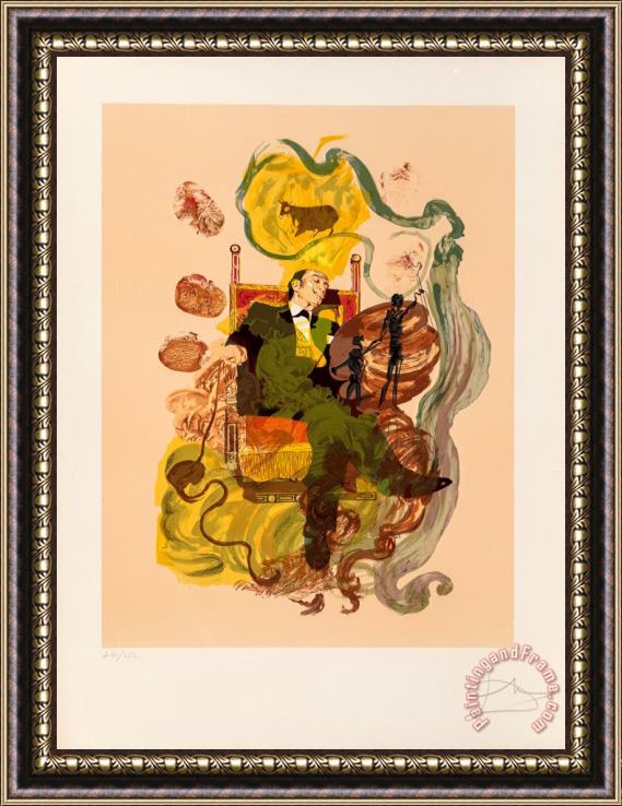 Salvador Dali Dali Dreams, 1978 Framed Painting