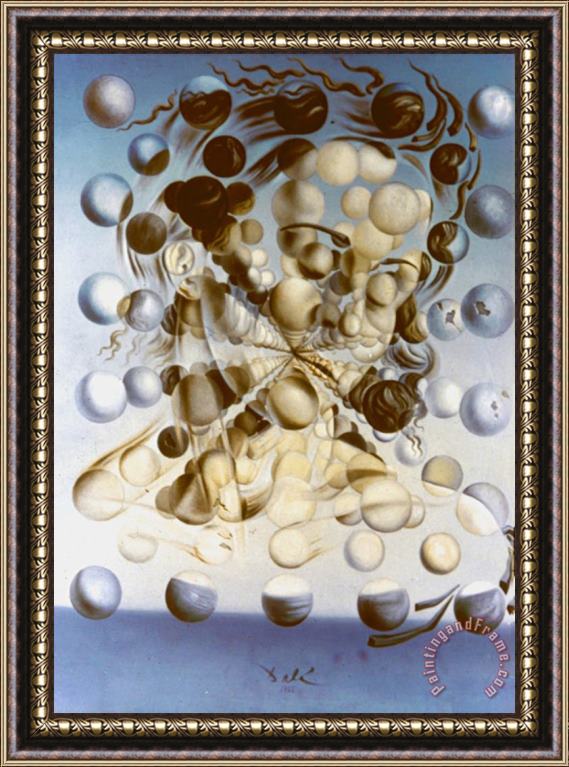 Salvador Dali Galatea of The Heavens Framed Painting