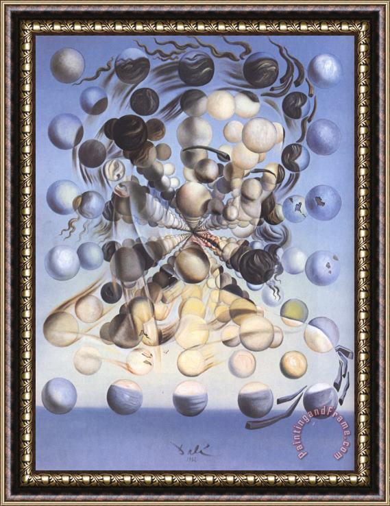 Salvador Dali Galatea of The Spheres Framed Painting