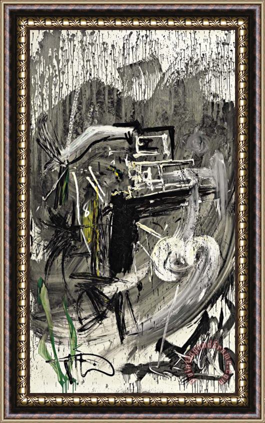 Salvador Dali Impression De Bouguereau, Inspire Par Le Tableau Les Nymphes Et Le Satyre, 1960 Framed Painting