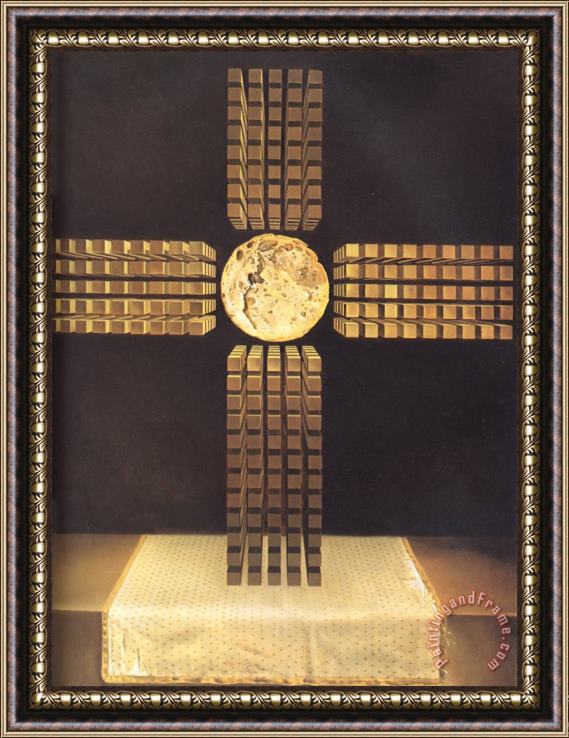 Salvador Dali Nuclear Cross Framed Painting
