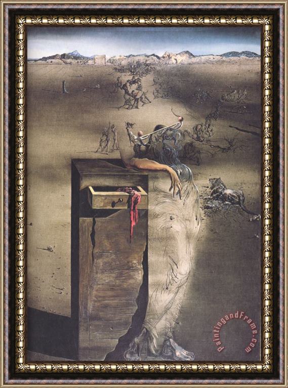 Salvador Dali Spain 1938 Framed Painting