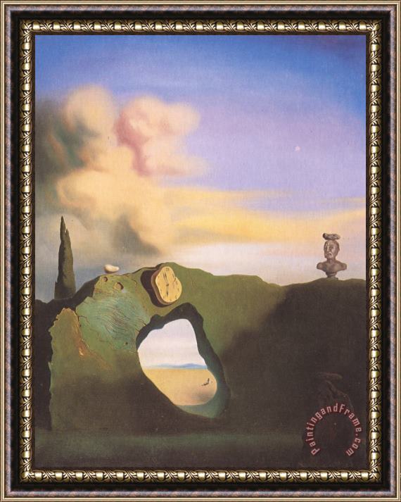Salvador Dali The Triangular Hour 1933 Framed Print