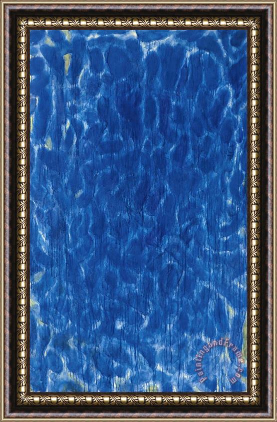 Sam Francis Saturated Blue (no. 1), 1953 Framed Print