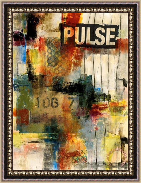 Sara Abbott Pulse I Framed Print