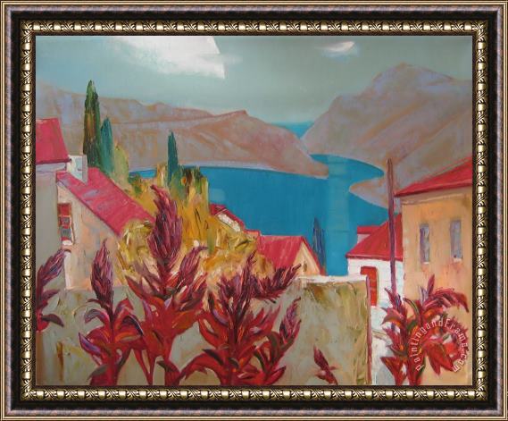 Sergey Ignatenko Colours of Balaklawa Framed Painting