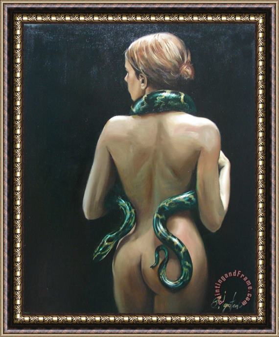Sergey Ignatenko Eva2 Framed Painting