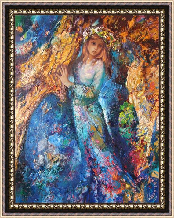 Sergey Ignatenko Fairy forest Framed Print