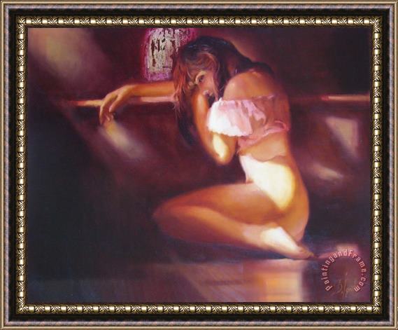 Sergey Ignatenko Golden Cage Framed Painting