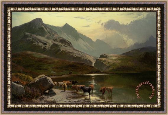 Sidney Richard Percy Lock Coruisk Framed Painting