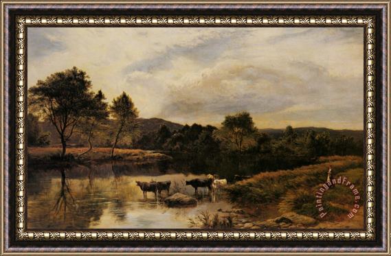 Sidney Richard Percy The Wye Framed Painting
