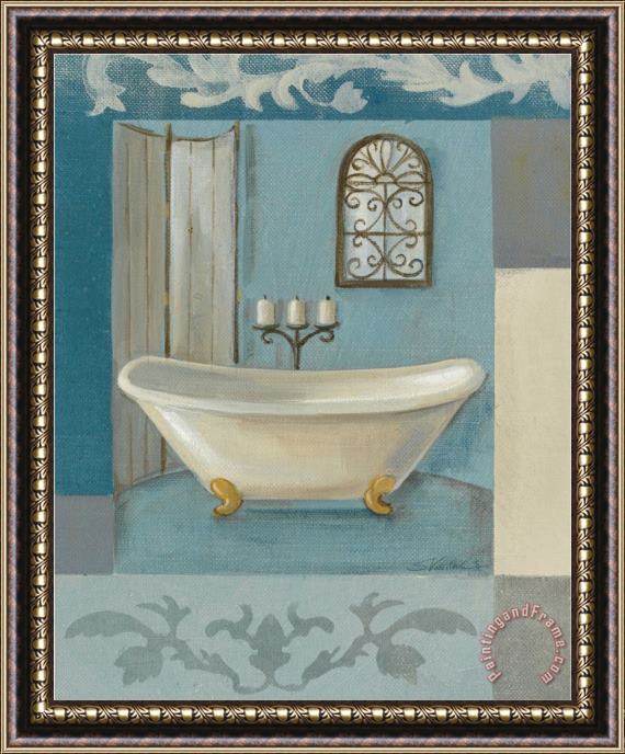 Silvia Vassileva Antique Bath I Framed Painting
