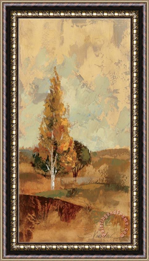 Silvia Vassileva Autumn Hills II Framed Painting