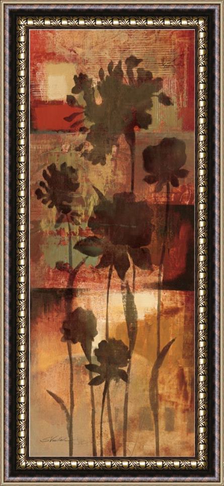 Silvia Vassileva Autumn Silhouette II Framed Painting