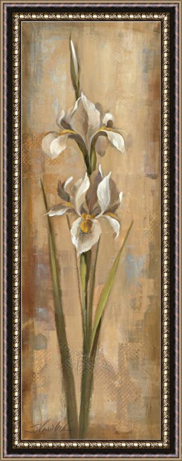 Silvia Vassileva Floral Grace II Framed Painting
