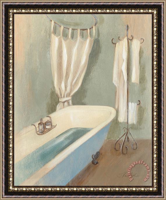 Silvia Vassileva Steam Bath III Framed Painting