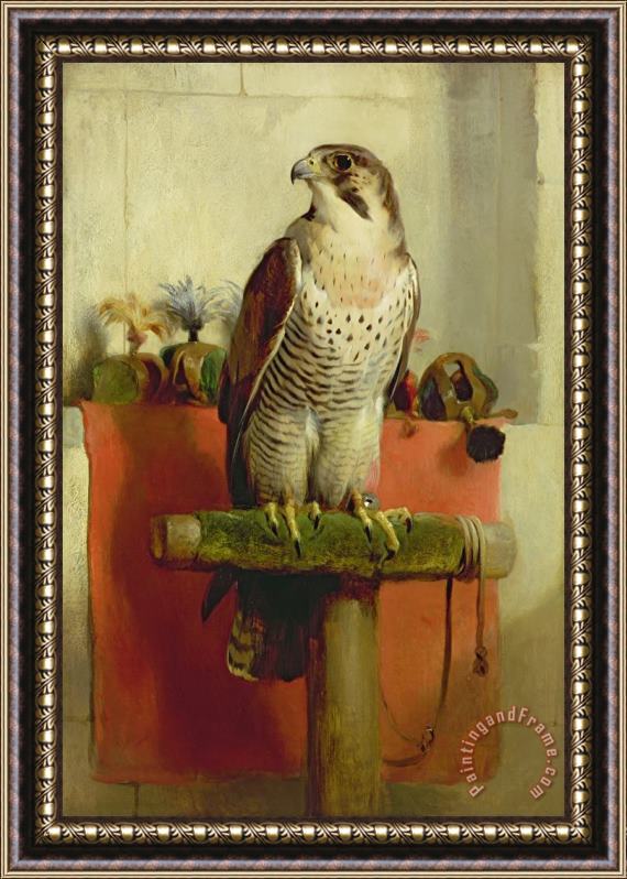 Sir Edwin Landseer Falcon Framed Painting