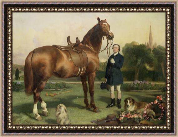 Sir Edwin Landseer Prosperity Framed Painting
