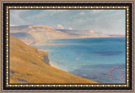 Sir Frank Dicksee Sea and Sunshine   Lyme Regis Framed Painting