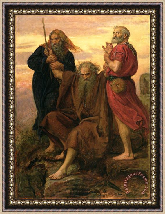 Sir John Everett Millais Victory O Lord Framed Painting