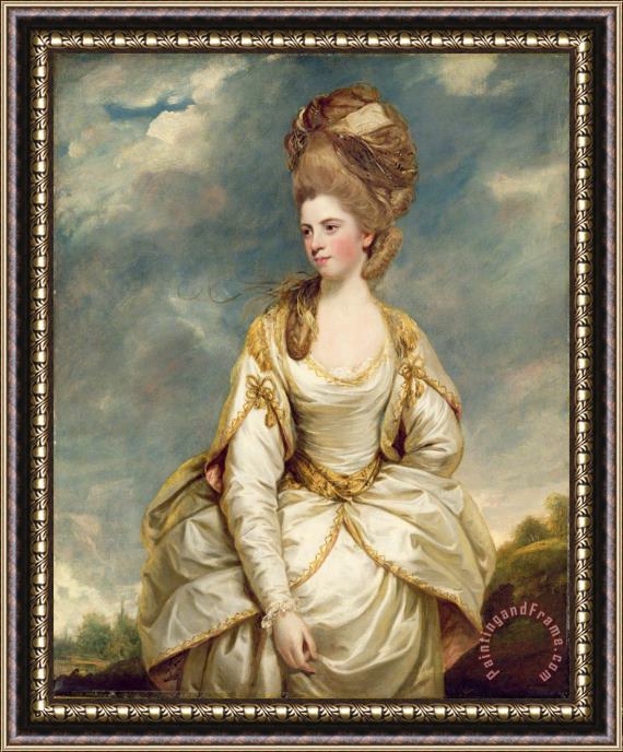 Sir Joshua Reynolds Miss Sarah Campbell Framed Print