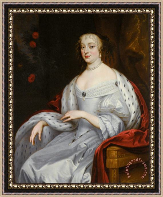 Sir Peter Lely Portrait of Anne Hyde, Duchess of York Framed Print
