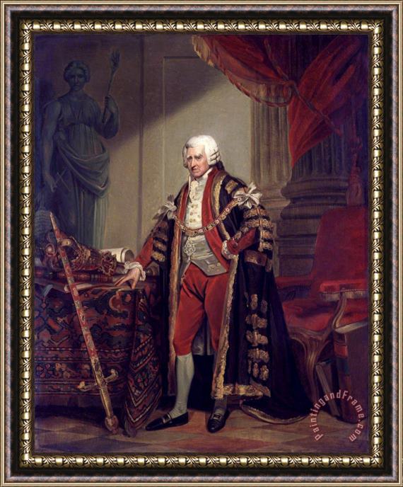 Sir William Beechey Portrait of John Boydell, 1801 Framed Print