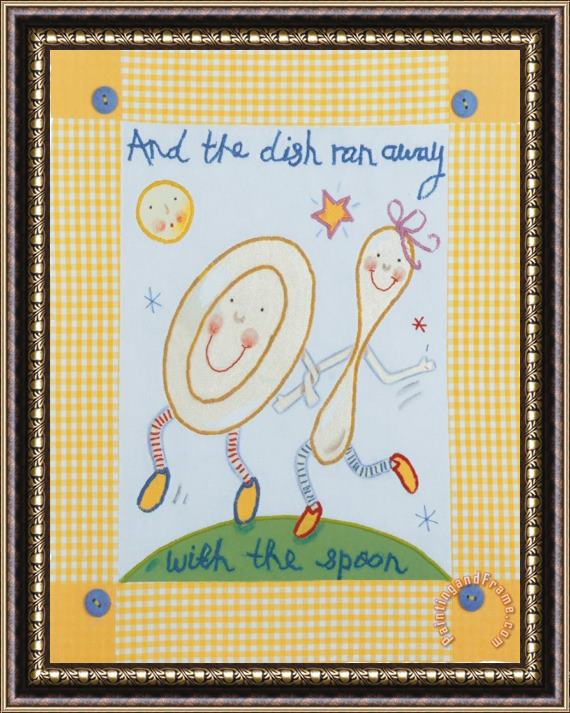 Sophie Harding And The Dish Ran Away Framed Print