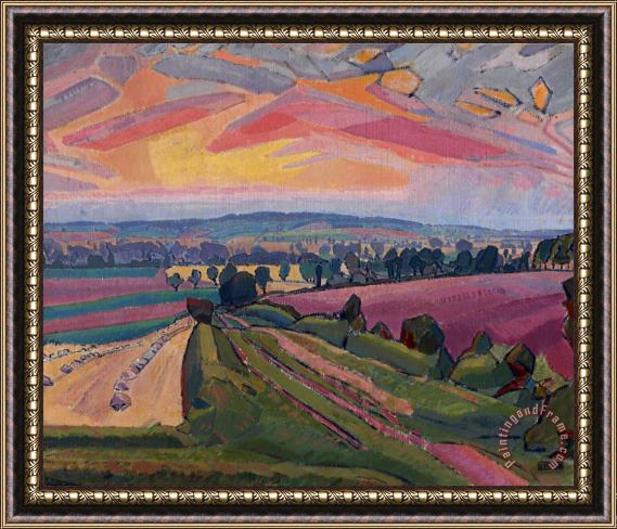 Spencer Gore The Icknield Way Framed Painting