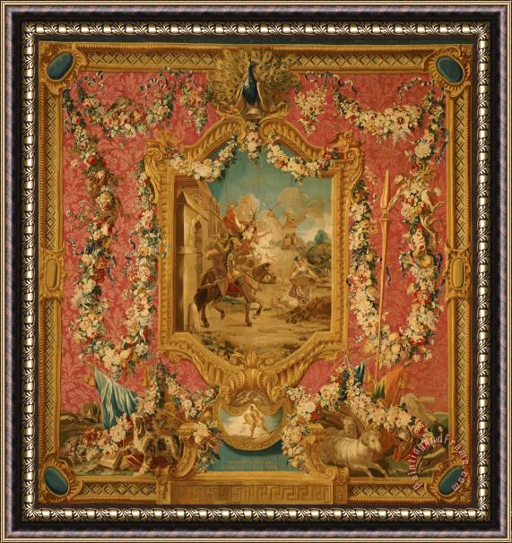 The Gobelins Manufactory Present Framed Painting