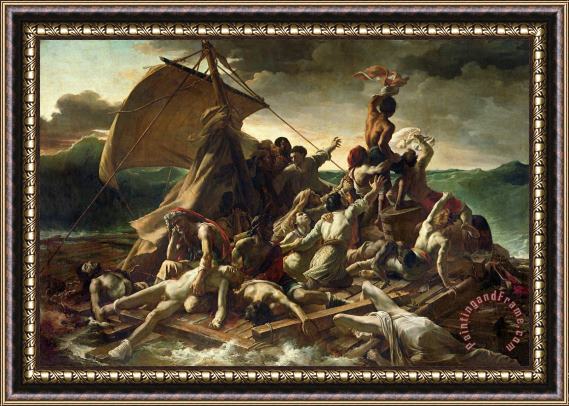 Theodore Gericault The Raft of the Medusa Framed Painting