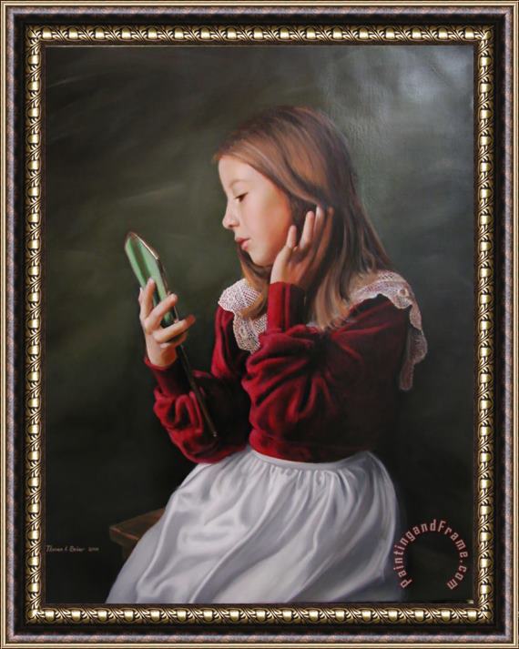 Thomas Baker Mirror Framed Painting