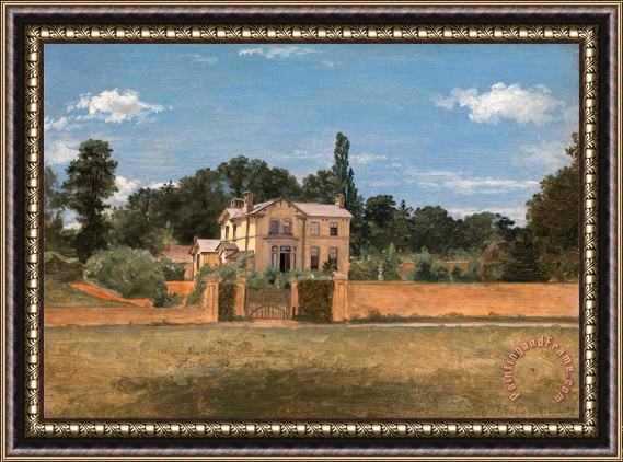 Thomas Churchyard House in Woodbridge, Suffolk Framed Painting