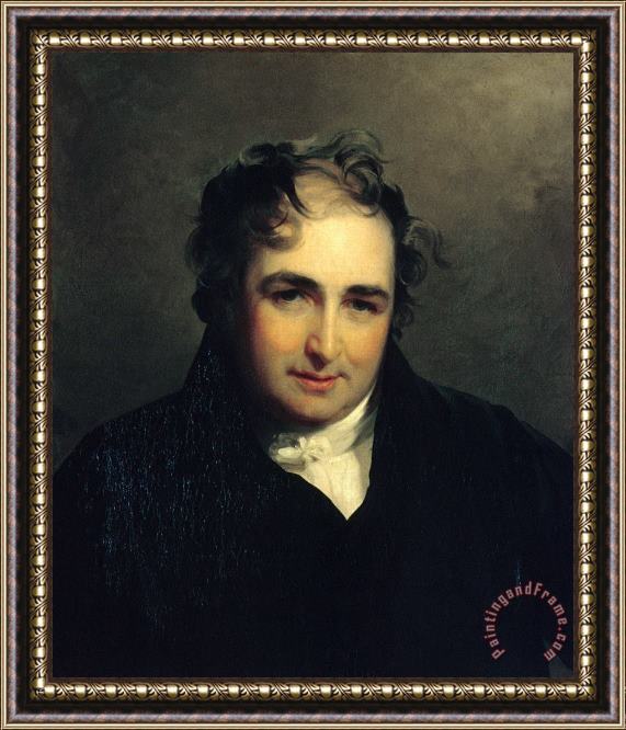 Thomas Sully William Gwynn Framed Painting