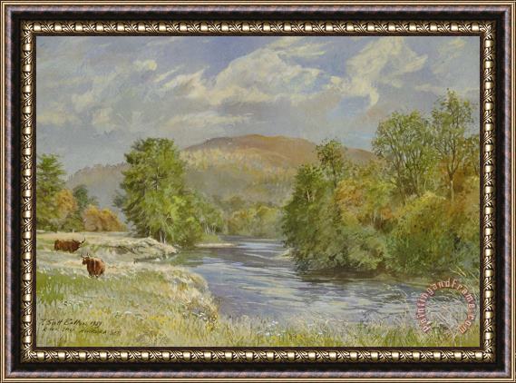 Tim Scott Bolton River Spey - Kinrara Framed Painting