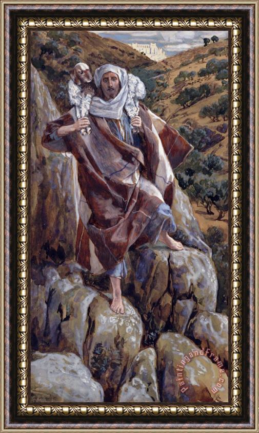 Tissot The Good Shepherd Framed Painting