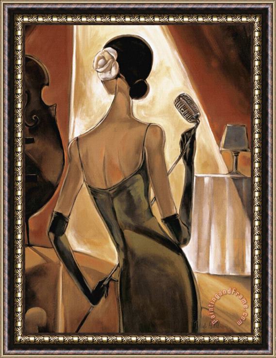 Trish Biddle Jazz-samba Framed Painting