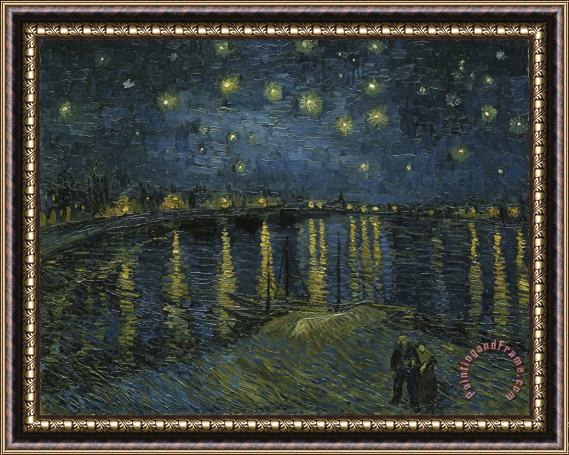 Vincent van Gogh Starry Night Framed Painting