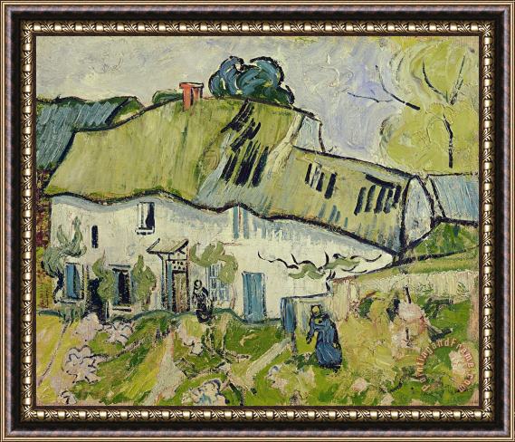 Vincent van Gogh The Farm in Summer Framed Print