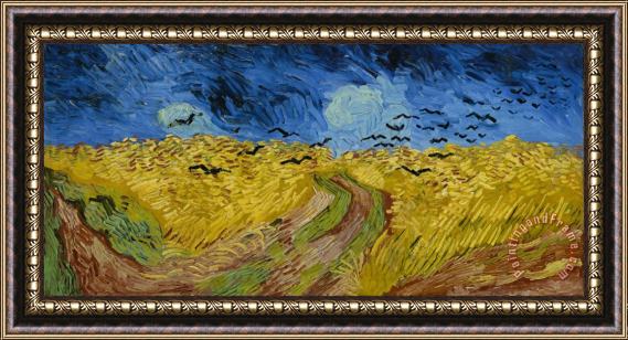Vincent van Gogh Wheat Field With Crows Framed Print