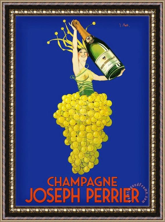 Vintage Images Champagne by Vintage II Framed Painting