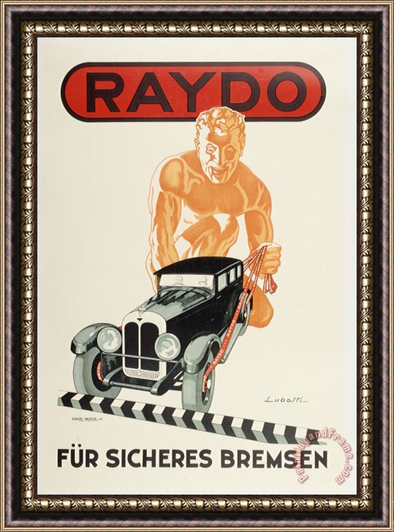 Vintage Images Raydo Framed Print