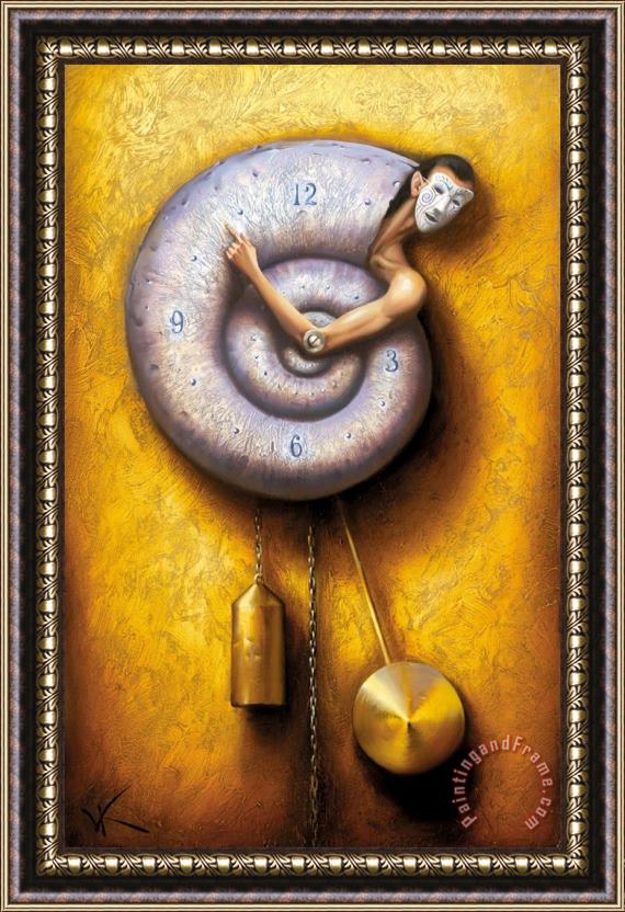 Vladimir Kush Spiral of Time Framed Painting